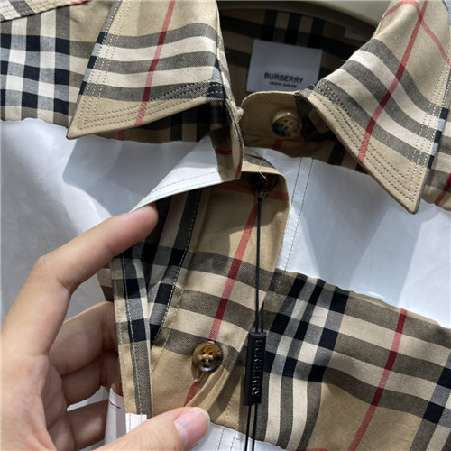 Burberry button down dhgate best sale